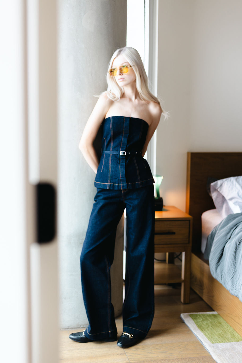 Midnight Denim Bodice