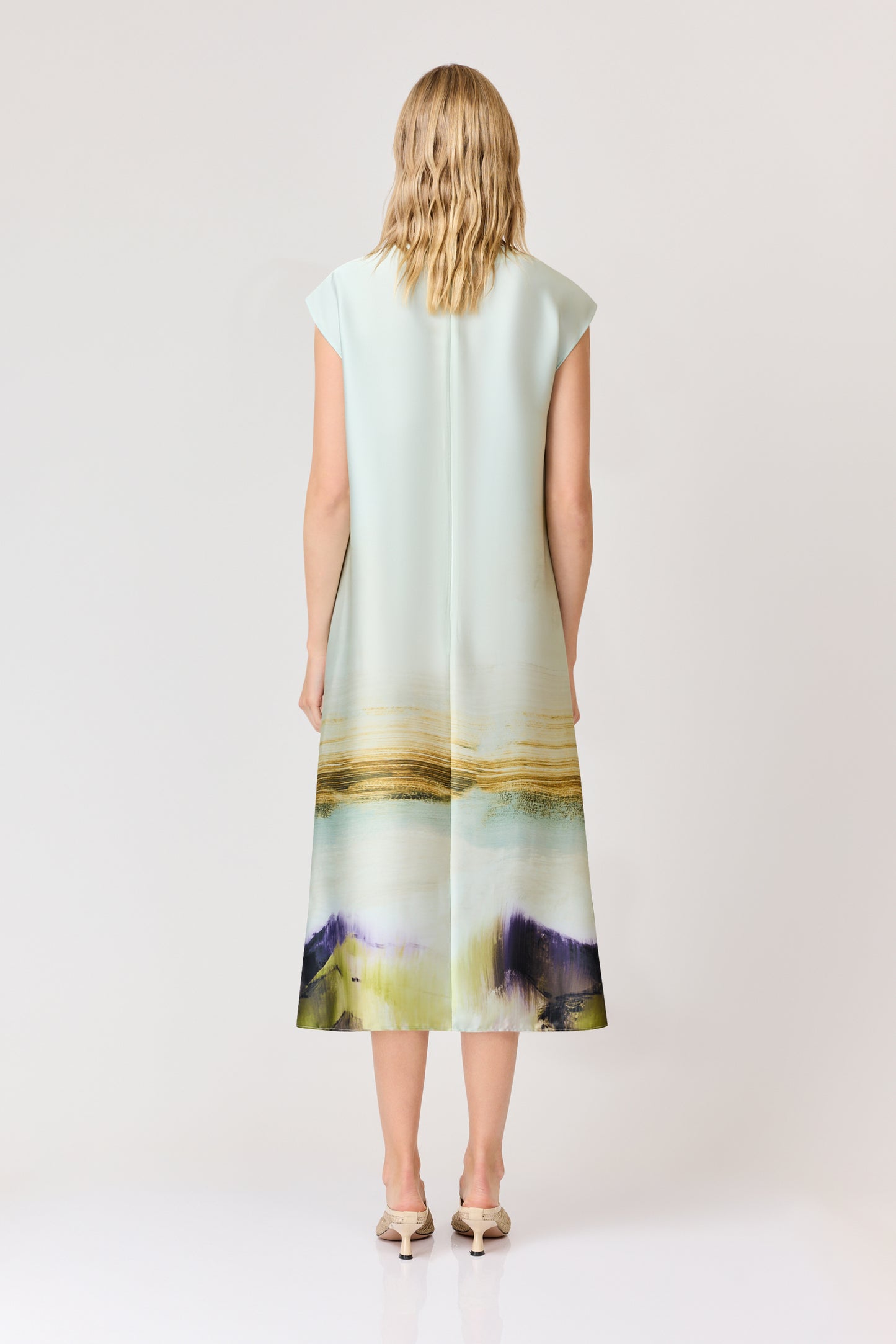 Willow Satin Midi Dress