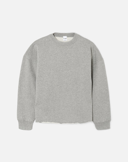 Oversized Raw Crewneck