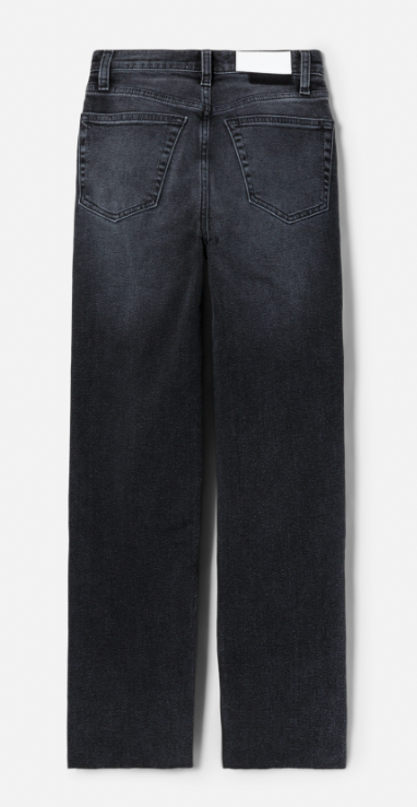 70's Stovepipe - Washed Black