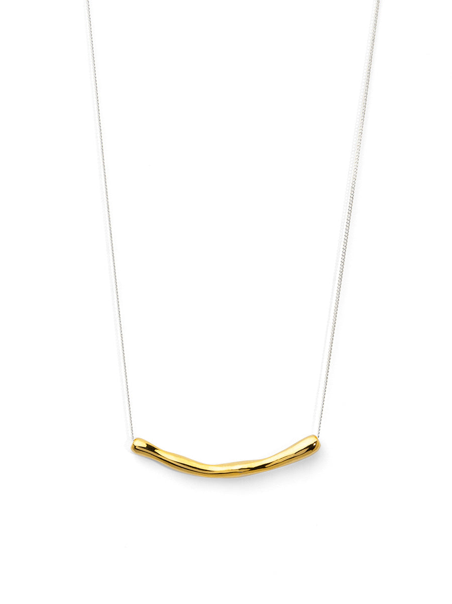 Curved Bar Necklace